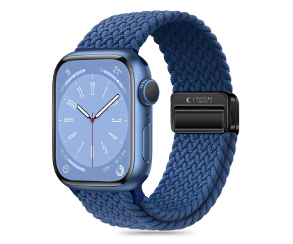 Pasek i akcesoria do zegarków TECH-PROTECT Nylonmag do Apple Watch 44/45/46/49 mm Montego Blue 5906302312771